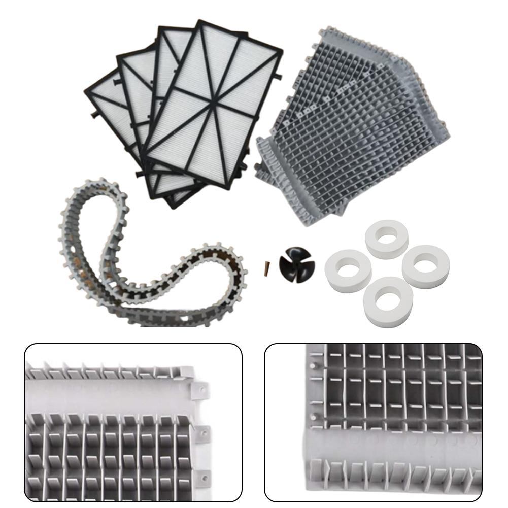 Drive Belts Pool Cleaner Kit Pool Maintenance Ultra-fine Filters Effective Scrubbing Brushes Tear-resistant Material