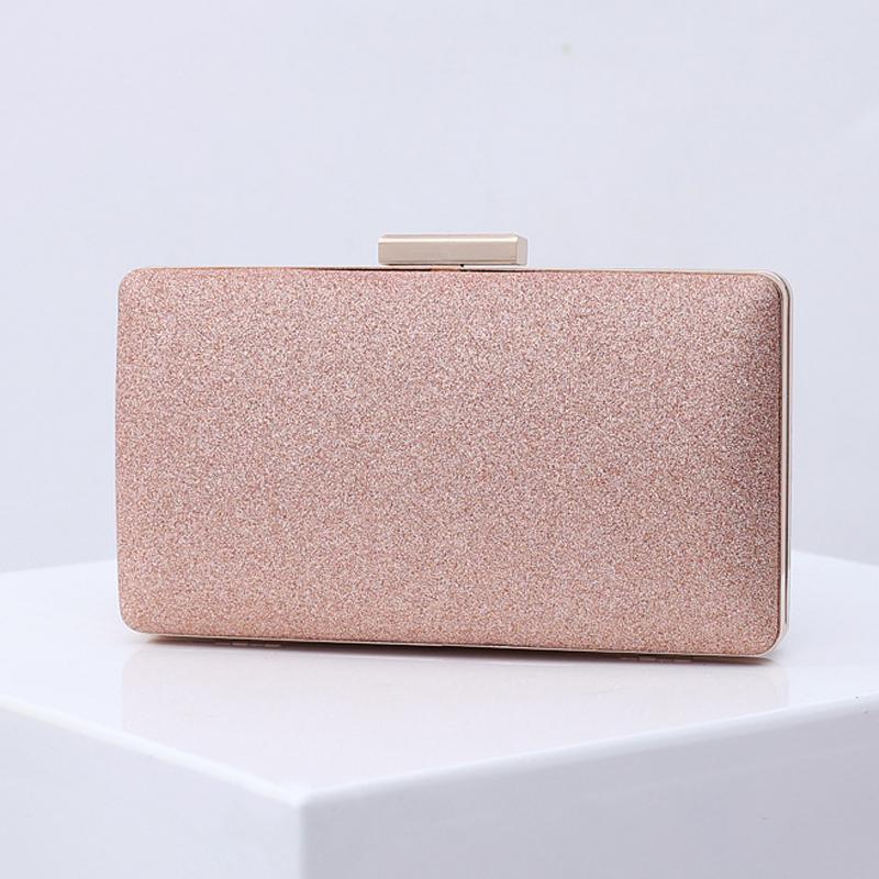 Moteriška kvadratinė rankinė prabangi dizainerio rankinė šampano spalvos piniginės vakarinė delninė retro blizganti peties crossbody rankinė vestuvių vakarėliui