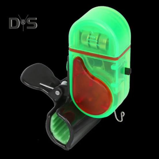 Λυχνάρι Συναγερμού Τσιμπήματος Ψαρέματος με Κλιπ 80dB Νυχτερινό Φως Ειδοποίησης Καλαμιού Ψαρέματος Παγκόσμιος Ηλεκτρονικός Δείκτης Τσιμπήματος Αισθητήρας Χτυπήματος Λυχνάρι LED Αξεσουάρ Ψαρέματος