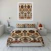 Retro Ethnic Geometric Patterns Bedding Set For Kids Luxury Gift 3Pcs Digital Print Comforter Set Soft Comfortable Breathable