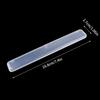 1pcs Simple Transparent Disposable Nail File Organiser Storage Box Plastic Cotton Swab Organizer Storage Box Jewelry Accessory