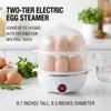 Multifunctional Egg Cooker Stainless Steel Double Layer Egg Steamer for Home Breakfast