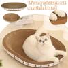 Corrugated Cat Scratching Post with Catnip Wear-resistant and Scratch-resistant Cat Bed Scratcher Sofa Protector Cats Furniture