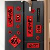 Chinese Traditional 2025 New Year Fridge Magnets Car Fridge Stickers  Housewarming Mascot