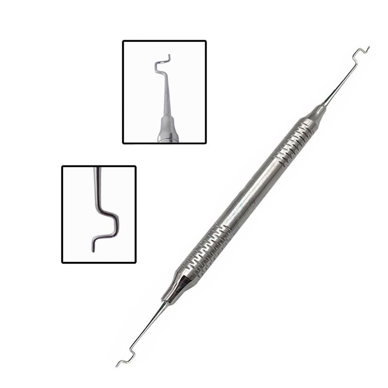 Dental Orthodontic Archwire Placer Tool for Twirl-On Module and Ligation Ring Holder Easy Wire Placement