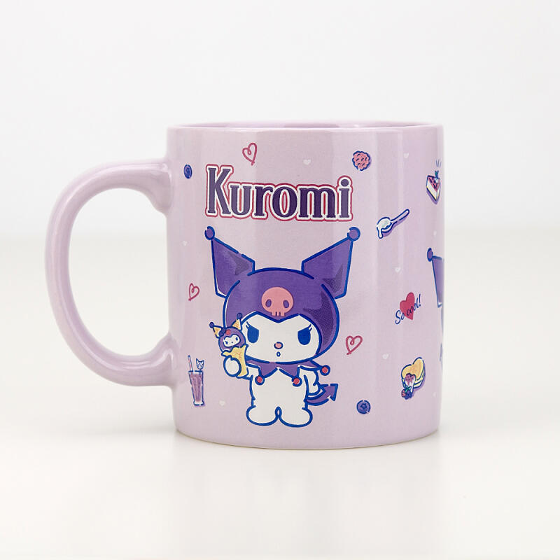Sanrio Caneca de Mão com Cor Diária de Personagem 380ml (Escolha 1 de 4)