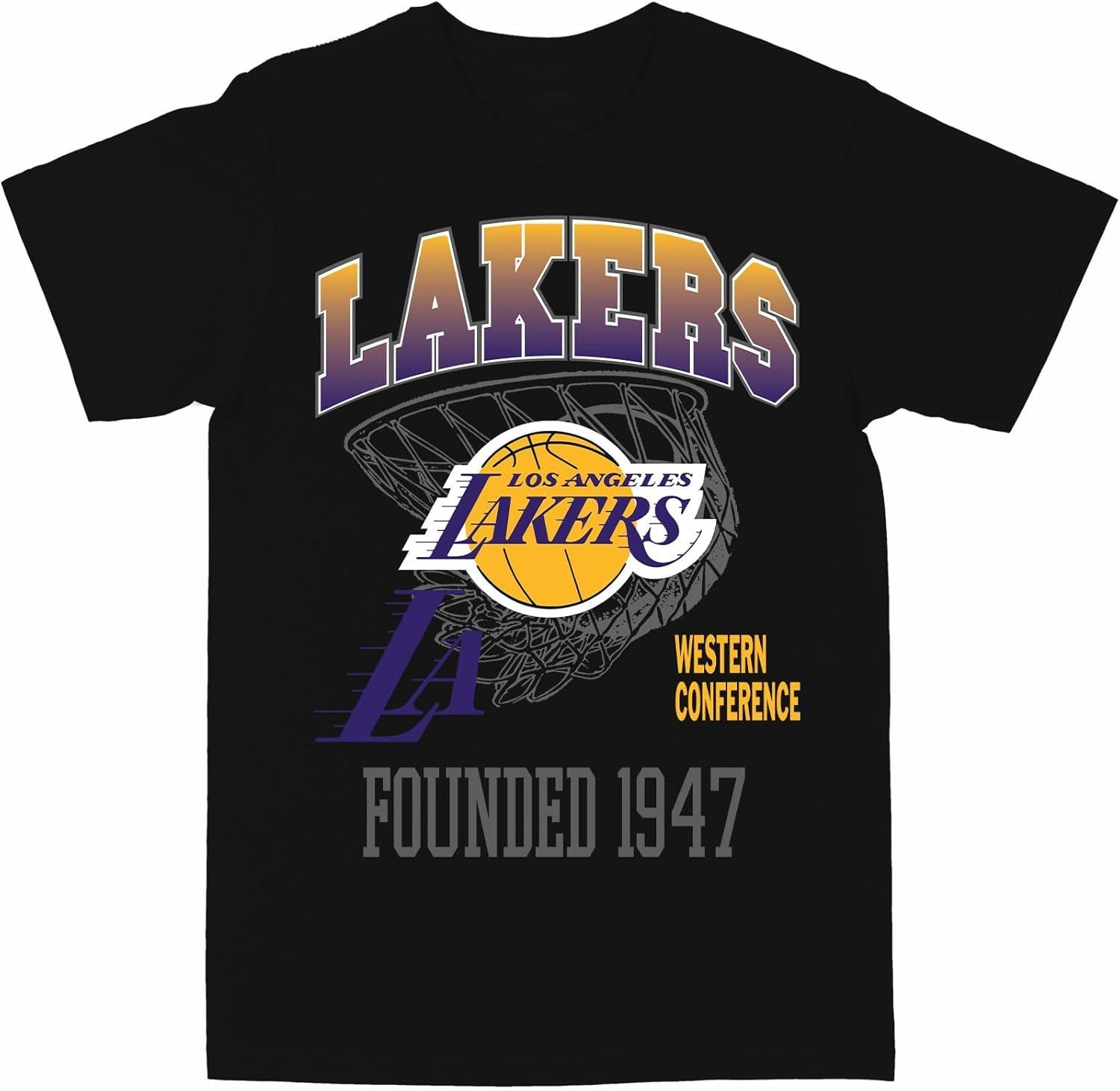 Филкос НБА Лос-Анджелес Лейкерс Лейкерс Черная Черная Футболка S