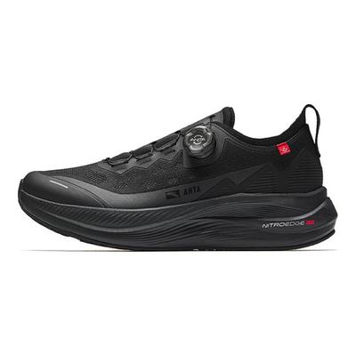Scarpe da Corsa Comode Versatili alla Moda Resistenti con Supporto Rimbalzo Tomaia Bassa Corsa su Breve Distanza Uomo sneaker Nero 112515502-3