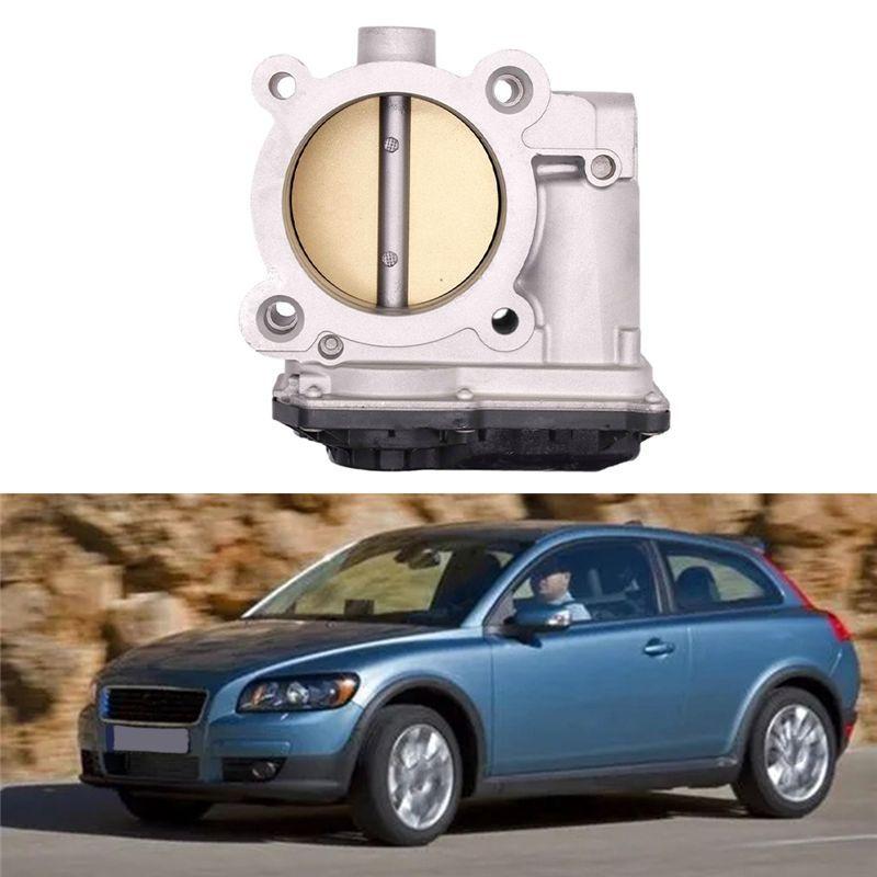 1 Piece Throttle Body 30711551 31216327 8677694 For Volvo C30 C70 S40 S60 V50 V70 2.4L 2001-2007