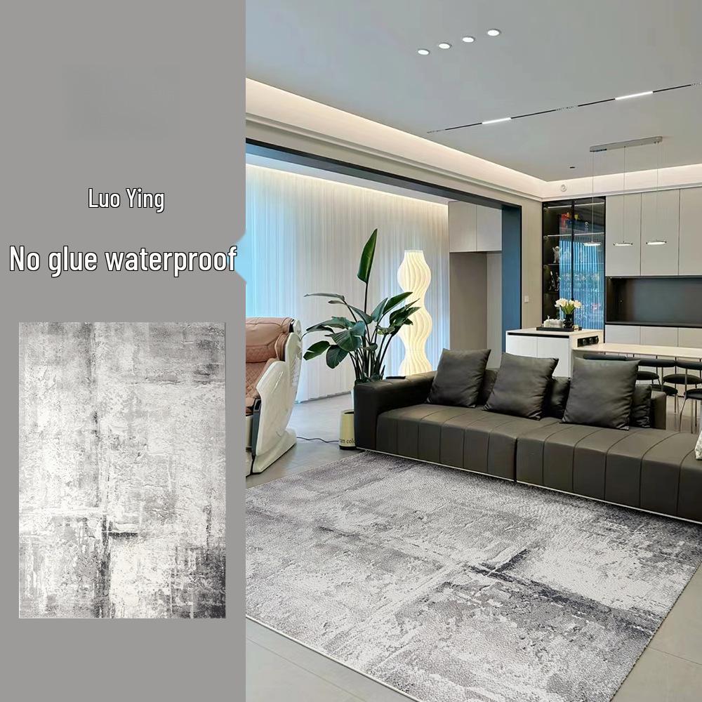 Waterproof Italian Luxury Minimalist Rug for Living Room, Bedroom, or Sofas