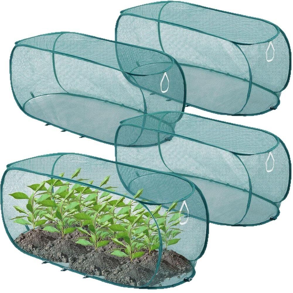 Bird Control Garden Row Covers Foldable Mesh Plant Cage Garden Trellis Netting Outdoor Gardening