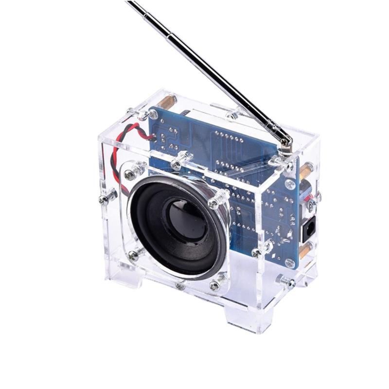 DC 5V Direct Current Working Voltage Radio DIY Kits Power-off Memory Function Power Saving Function Electronic DIY P