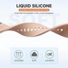 Silicone Strap for Samsung Galaxy Watch 8 40 44mm Band with Case Screen Protector Bumper Cover