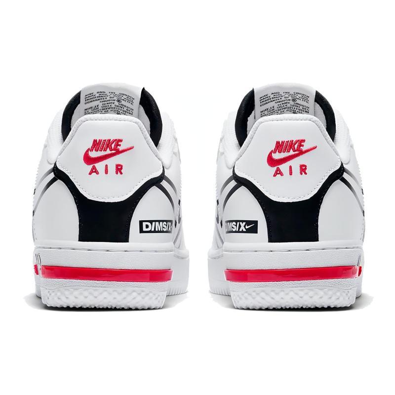 Nike Air Force 1 Low React D/MS/X White Black GS Sneakers CD6960-100