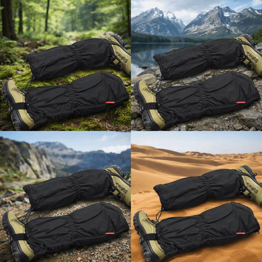 Windproof Leg Gaiters Waterproof Leg Warmers Mountaineering Snow Boot Covers Hiking