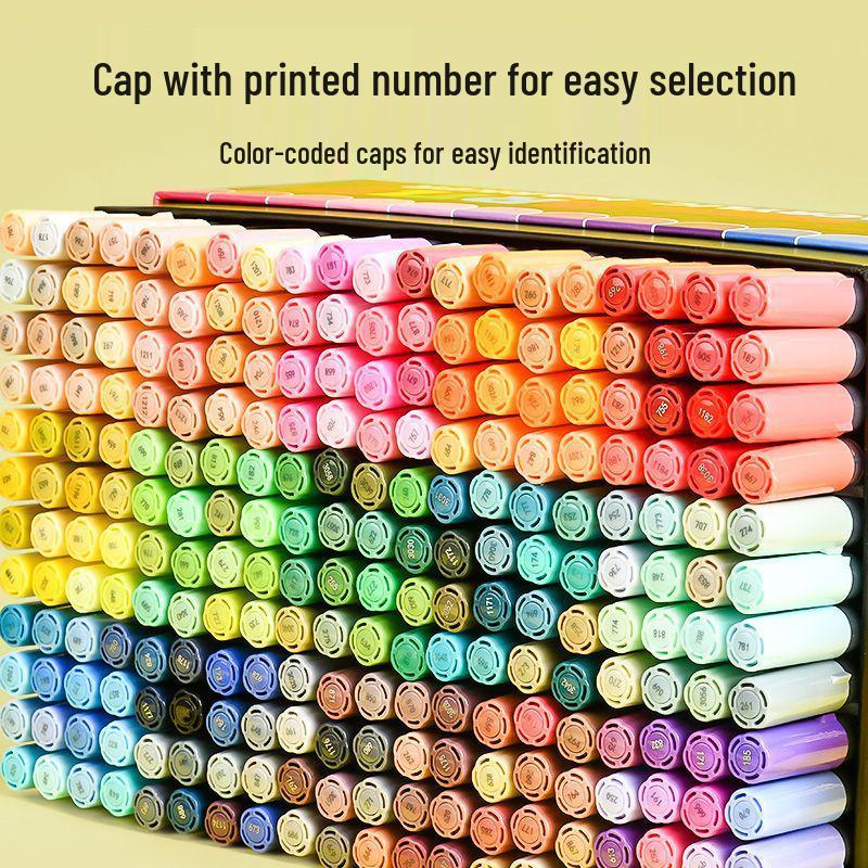 TouchColor Soft Tip Multicolor Acrylic Markers - Perfect for Students & Kids' Art Projects