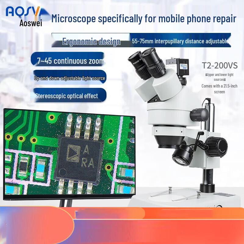

AOSVI Professional Trinocular Stereo Microscope