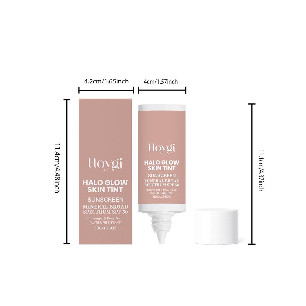 HOYGI Light Tint Protective Moisturizing Cream – Refreshing & Non-Sticky for Summer