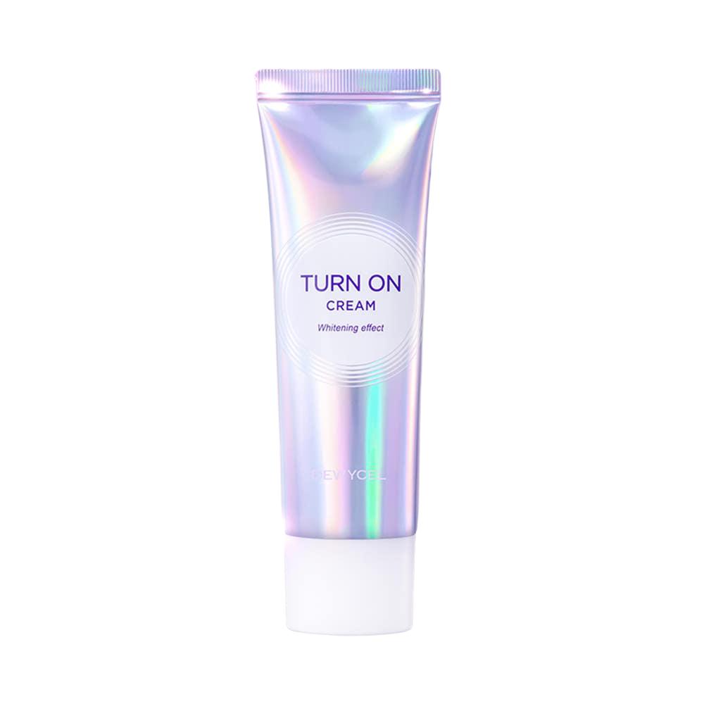 DEWYCEL Turn On Cream 50ml Instant Brightening Tone-Up Cream Hydrating Makeup Base Primer