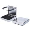 Boat Accessories Stainless Steel Folding Cup Drink Holder for Marine Yacht Truck RV Elevating Desk Drink Holder Ashtray Cup