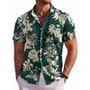 Sommerliches lässiges hawaiianisches Kurzarmhemd für Urlaub und Strand