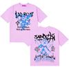 Rapper Junior H Sad Boyz Hip Hop T Shirt Unisex Unisex Summer Crewneck Short Sleeve Double Sided Print Streetwear Hip Hop Clothing