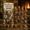 Holiday Gift for Kids 24 Days Christmas Advent Calendar, Forest Animals Countdown Surprise Unboxing Experience Cute Acrylic Collectible Toys