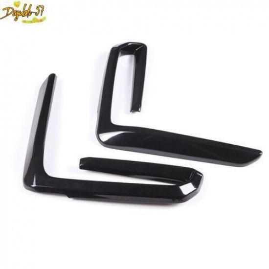 Glossy Black For BMW X5 G05 - Front Bumper Fog Light Lamp Cover Trim New