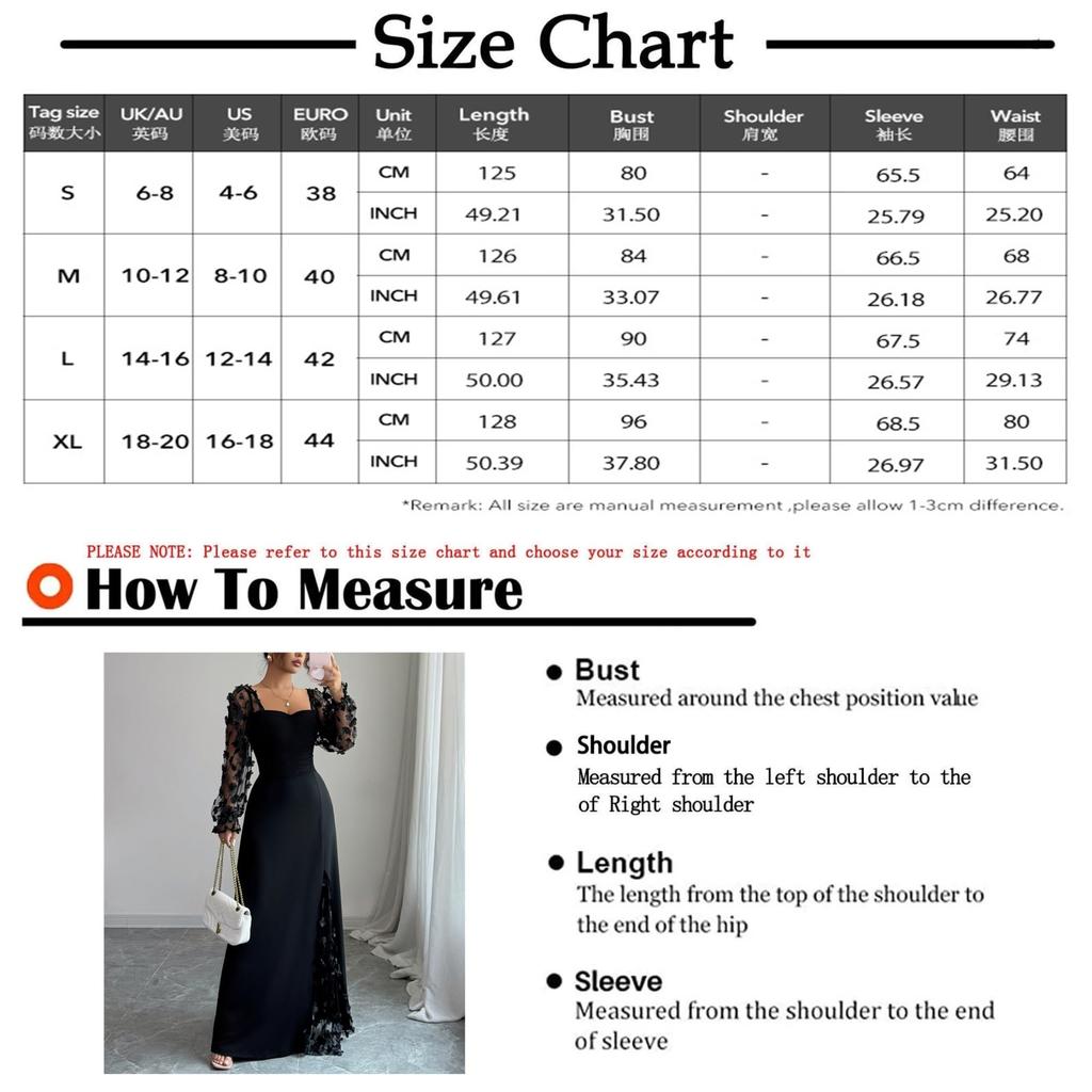 Women's Elegant Square Neck Bubble Long Sleeve Mesh Insert Jacquard Maxi Dress 3D Slimming A-Line Swing Long Dress