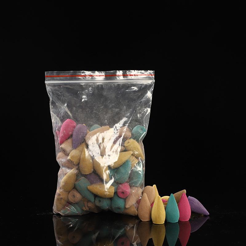 Creative Smoke Backflow Incense Cone Holder Waterfall Incense Burner Home Indoor Decor Aromatherapy Ornament,Good for Yoga