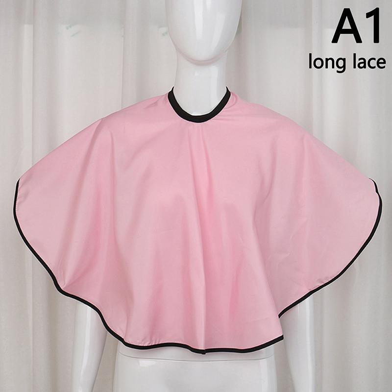 Hair Dye Tools Short Waterproof Hairdressing Salon Barber Hair Cutting Cape Cloth Wrap Hairdressing Cape Barber