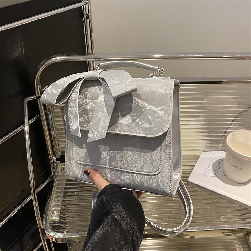 Bow multi-purpose backpack bag women's new trendy fashion college style versatile handbag travel backpack