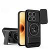 For Xiaomi Poco F8 Ultra X8 Pro Max F8 Pro 17 Pro A7 Pro Case Slide Camera Cover Lens Protector with 360 Rotating Ring Kickstand Shockproof Phone