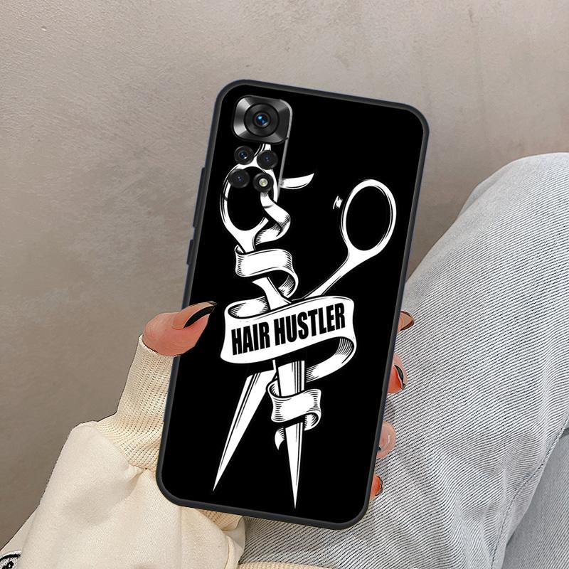 Barber Shop Hair Stylist Tools Case For Xiaomi Redmi Note 12 Pro 8 9 10 11 Pro Note 11S 9S 10S 9A 9C 9T 10C 12C Cover
