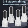 Male Masturbator Cup Vibrators Sex Toys for Men Soft Pussy Transparent Vagina Cup Oral Tornado Masturbate Adult Supplies Vacuum