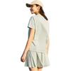Anta Comfortable Simple Letter Versatile Round Neck Breathable Short Sleeve T-Shirt Women T-Shirts Water-Mist-Green 162528136-2