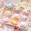 Silicone Animal Head Pendant Pinch Toy - Vintage Cream Clay Decompression Accessory