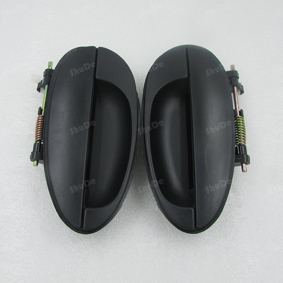 For Chery QQ / A1 / QQ6 Cowin1 Car Accessories Outer Door Handle Outside Original Hand-clasping 4pcs