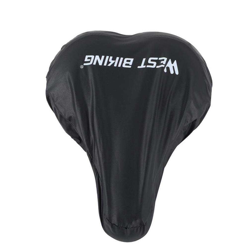 WEST BIKING Bicycle Seats Rain Cover Bike Saddle Cover Waterproof Cushion Cover Bike Accessories
