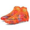English Alphabet Mandarin Duck Football Shoes Men's High-top TF Broken Nails AG Long Nails Youth Children's Grass Competition Training Shoes