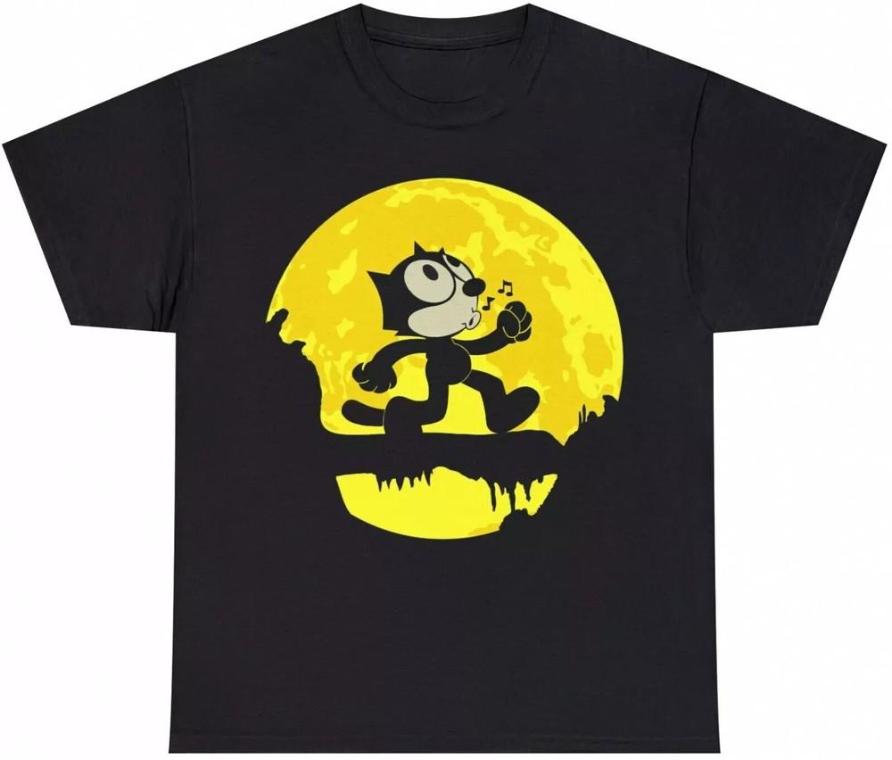 Felix The Cat 90s Vintage Style Cartoon Fan Retro T-Shirt S-5XL Unisex 5HRT21 Unisex T-Shirt M