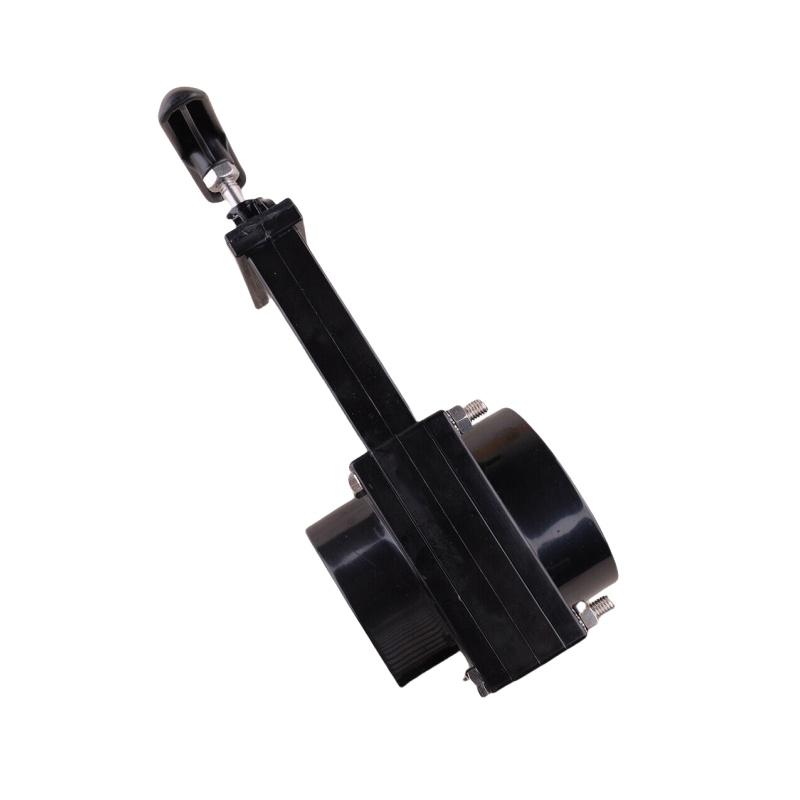 RV Knife Water Gate Valve Durable Flow Van Sewer Hose Plastic 50mm Exterior Home Accessories Caravan Drain