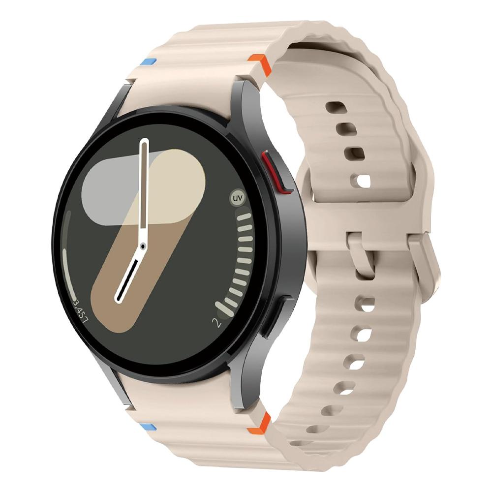 

Sport Band for Samsung Galaxy watch 7/FE/4/5/6 classic/5 Pro 40 44mm No Gaps correa bracelet silicone belt Galaxy watch 7 straps Galaxy watch 7 44mm