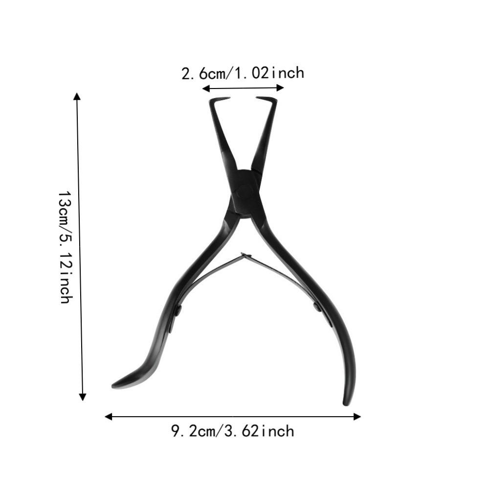 Anti-slip Stainless Steel Pliers Microlink Bead Remover Clamp  for Removing Micro Link Beads