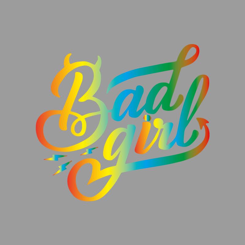 Bad Girl Decals & Bumper Creative&funny Stickers for Cartoon Fans&lover,high Quality for Car Trucks Motorcycles & Laptops