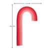 Rainbow Cake ToppersThree-Dimensional Rainbow Design for Party Wedding Cake Decorations Supplies Rainbow Cake Toppers for Girls