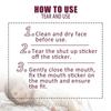 Wiieey Mouth Breathing Correction Stickers Anti-Open Mouth Sleeping Snoring Night Breathing Sealing Mouth Children Mouth Closed Stickers