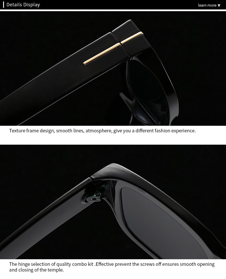Modern Square Sunglasses for Women Men European American Street Photography Ins Fashion Trendy Squarelh262