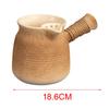 850ml Ceramic Teapot with Side Handle Heat Resistant Tea Maker Kettle Tea Infuser for Tea Lovers Gift Hotel Kitchen Household