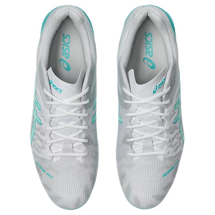 Asics Ds Light Acros 3 Comfortable Lightweight Soccer Shoes Men Soccer Shoes White Blue 1101A070-101